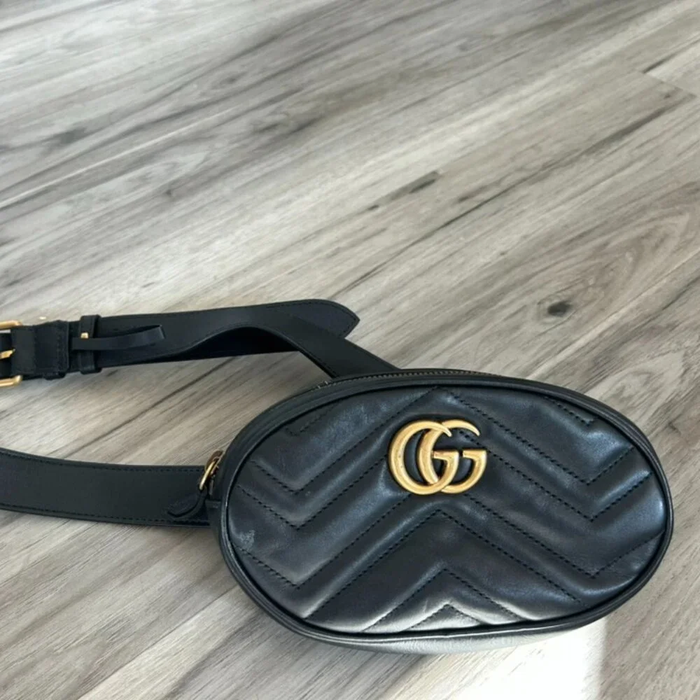 GUCCI Marmont Belt Bag - Picture 1 of 5